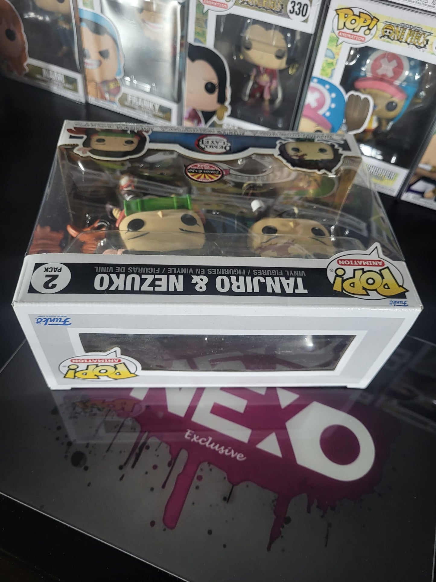 Funko Pop! Demon Slayer - Tanjiro & Nezuko 2 Pack (Japan Expo Limited Edition 2022)