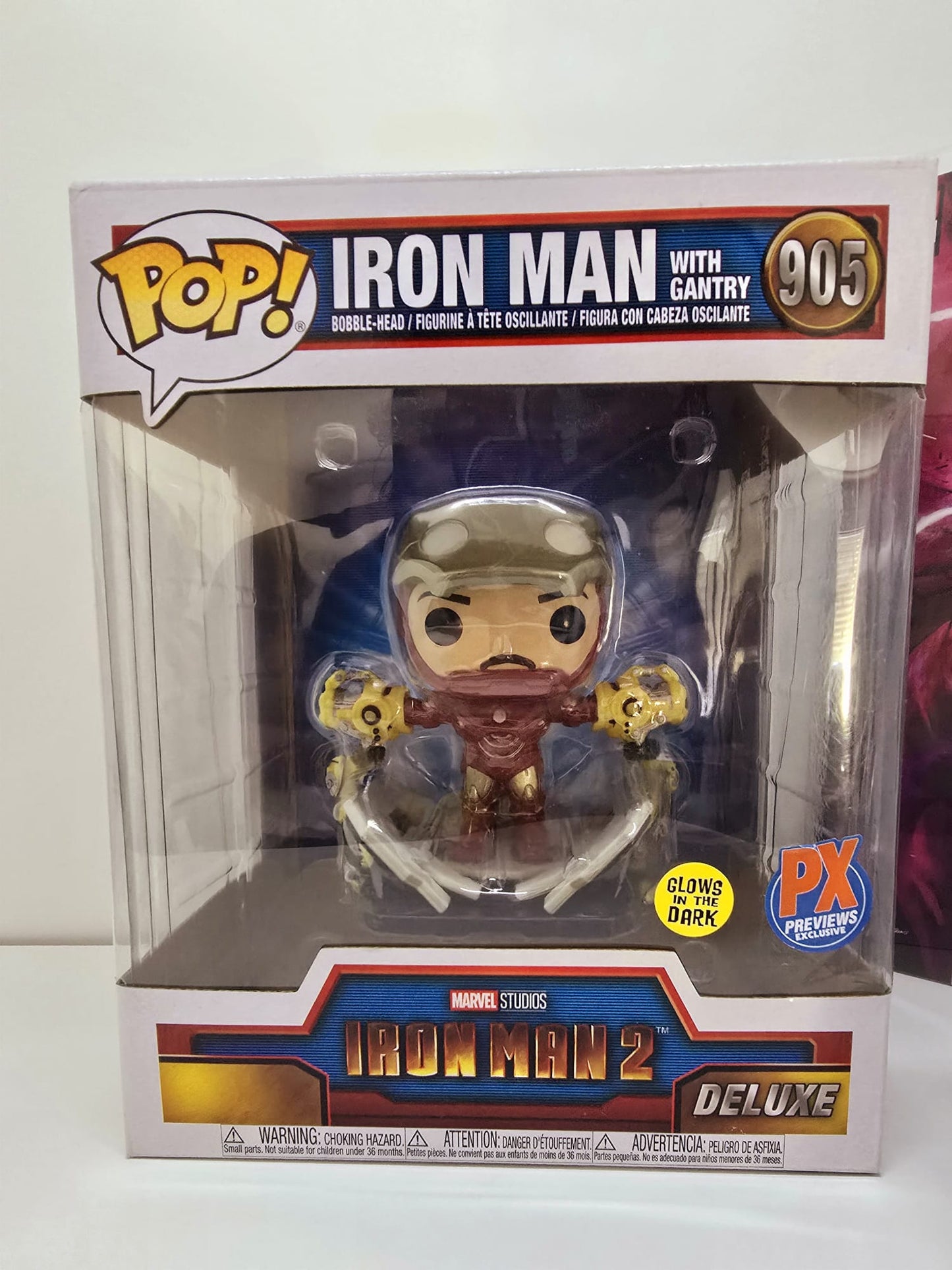 Comics & Funko & Card Iron Man with gantry