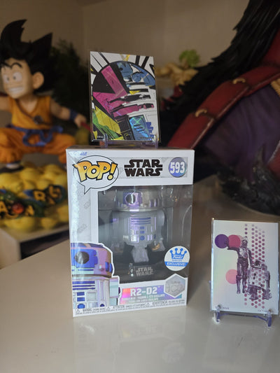 Funko Pop! R2-D2 (593) & C-3PO (638) - Star Wars