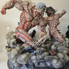 Figurama Attaque des titans Eren Titan vs Armored Titan