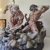 Figurama Attaque des titans Eren Titan vs Armored Titan