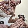 Figurama Attaque des titans Eren Titan vs Armored Titan