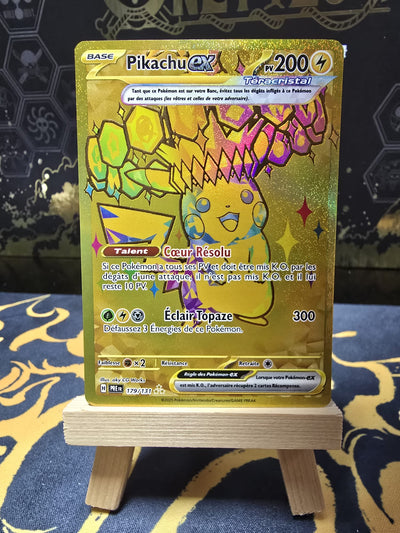 PRE - 179/131 - Pikachu Téracristal EX
