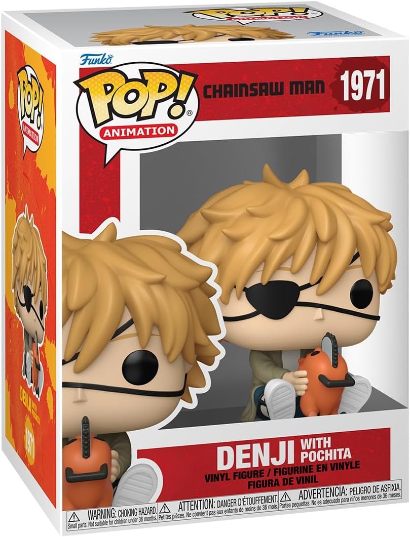 Funko Pop Denji With Pochita 1971 Chainsaw Man