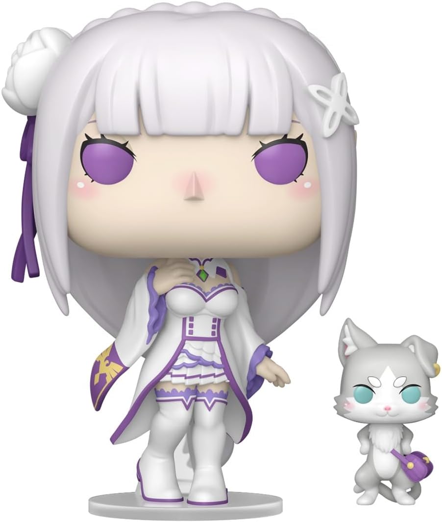 Funko Pop Emilia with Puck 2112 Re Zero