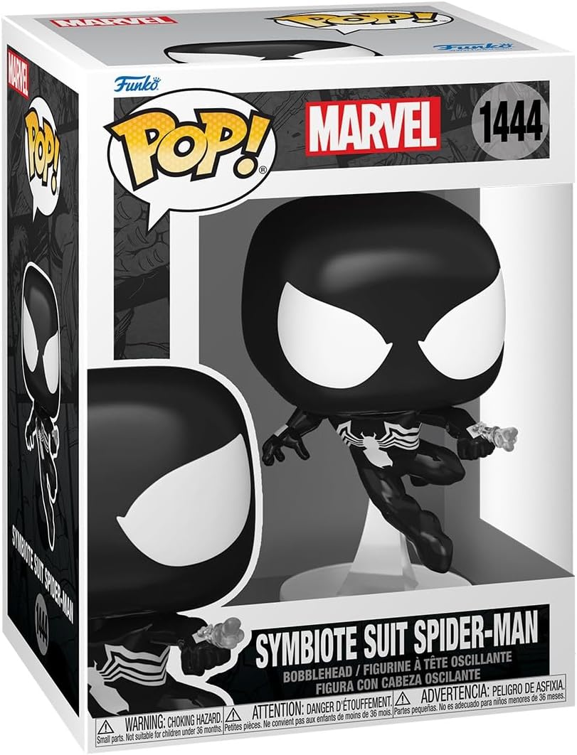 Funko Pop Symbiote Suit Spider-Man 1444 Marvel