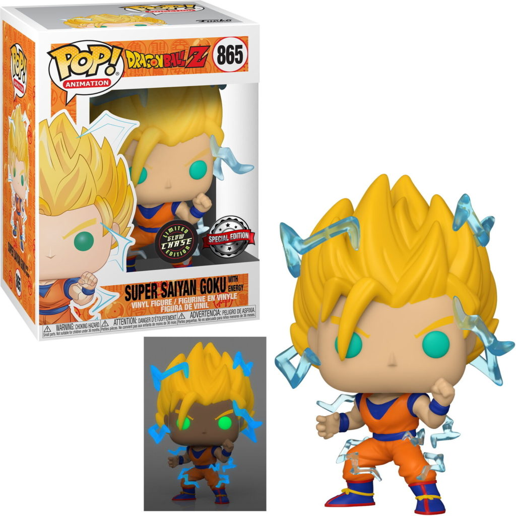 Funko Pop CHASE! Super Saiyan Goku (865) Dragonball Z