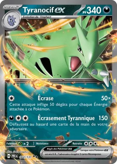 PRE - 064/131 - Tyranocif EX