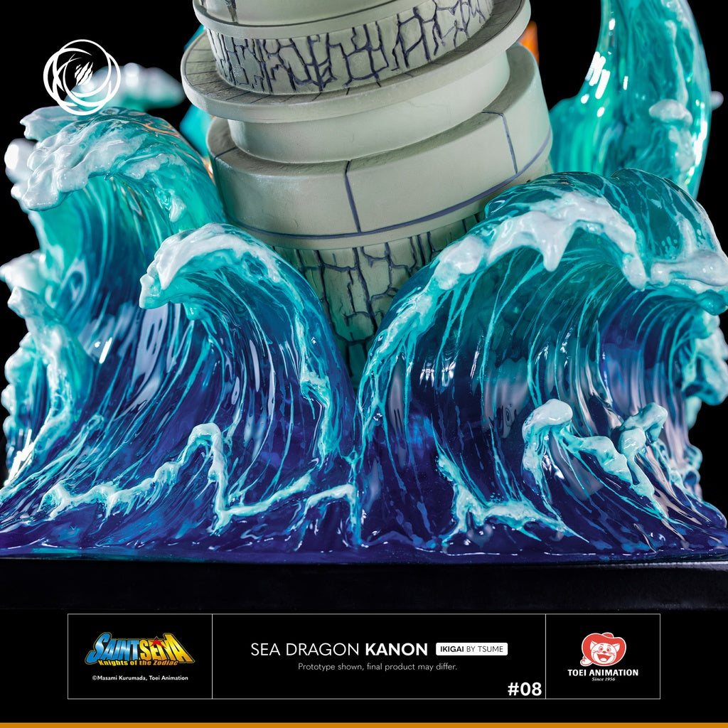 SAINT SEIYA - Sea Dragon Kanon -Statue Ikigai Résine 1/6 By Tsume