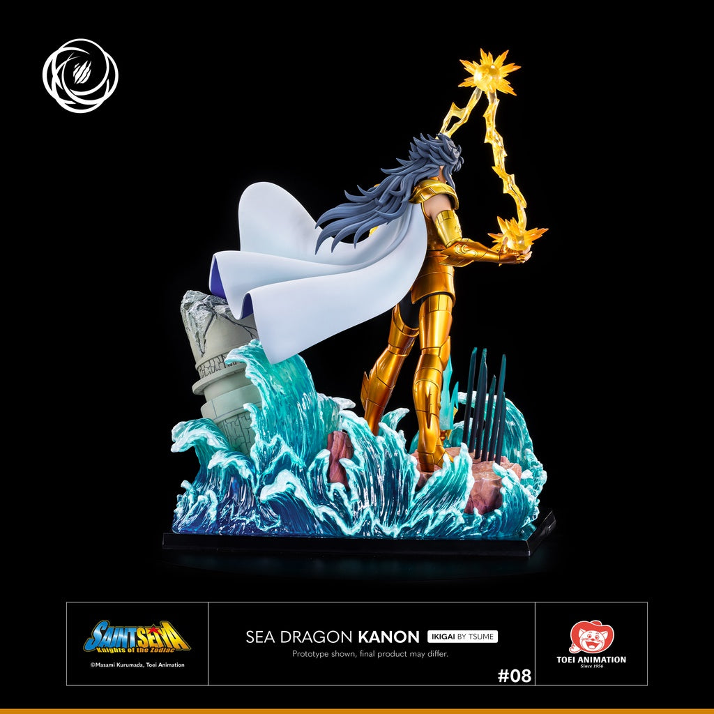 SAINT SEIYA - Sea Dragon Kanon -Statue Ikigai Résine 1/6 By Tsume