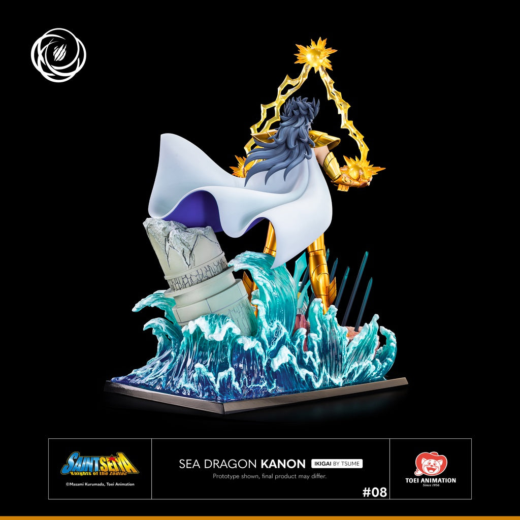 SAINT SEIYA - Sea Dragon Kanon -Statue Ikigai Résine 1/6 By Tsume