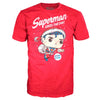 Funko pop & Tee! DC Comics Superman Exclusive (Flocked)