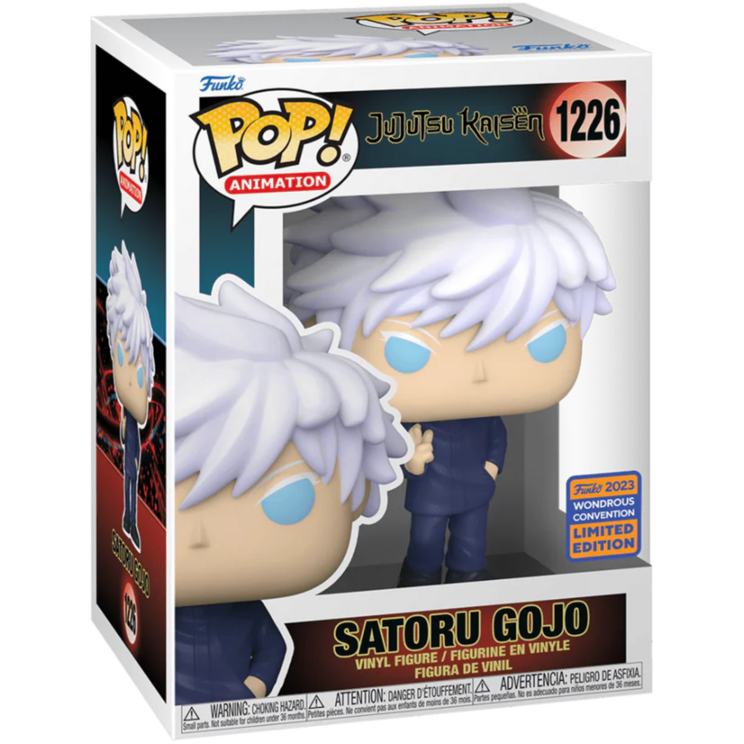 Funko Pop! Jujutsu Kaisen - Satoru Gojo - 1226 (Wondrous Convention 2023)