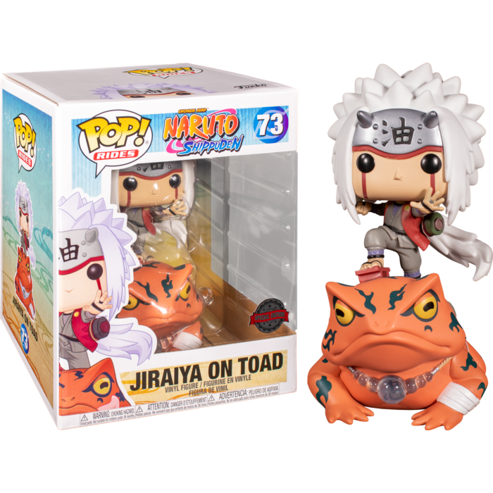 Funko Pop! Jiraiya on Toad Exclusive (73) Naruto Shippuden