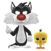 Funko pop & Tee! Looney Tunes - Sylvestre And Tweety Flocked Exclusive Edition (Flocked)