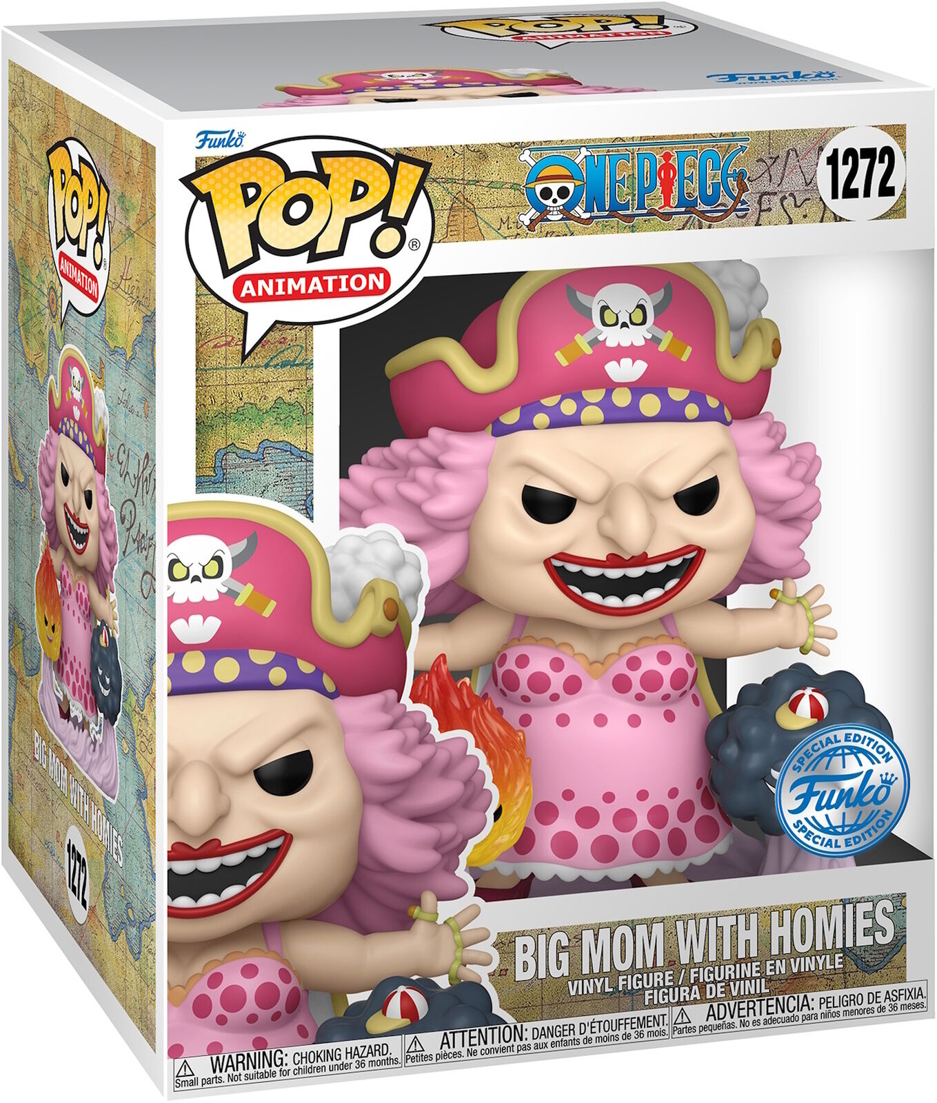 Funko Pop! Big Mom with Homies (1272) One Piece